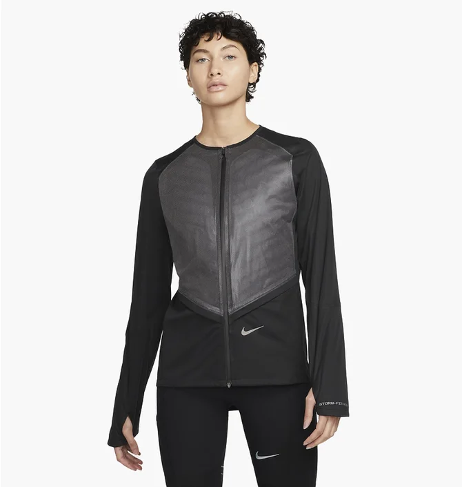 Куртка женская Nike Womens Running Jacket Black Dd6419-010