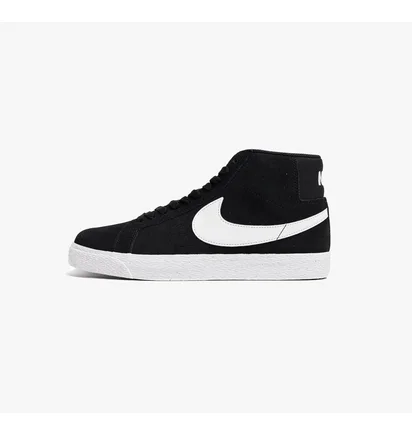 Кроссовки унисекс Nike Sb Zoom Blazer Mid Black White 864349-002