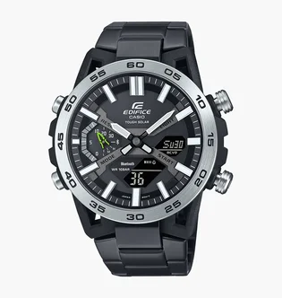 Часы мужские Casio Edifice Tough Solartooth Carbon Shield ECB-2000DD-1A