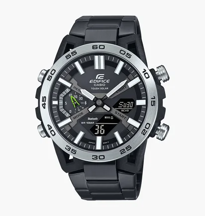 Часы мужские Casio Edifice Tough Solartooth Carbon Shield ECB-2000DD-1A