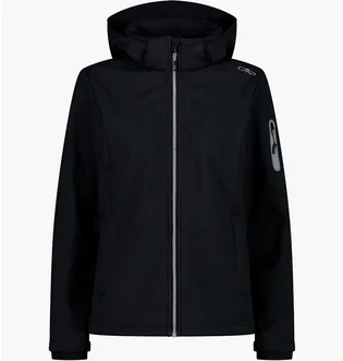 Куртка женская CMP Jacket Zip Hood Black 39A5006-U901