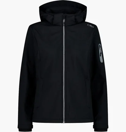 Куртка жіноча CMP Jacket Zip Hood Black 39A5006-U901
