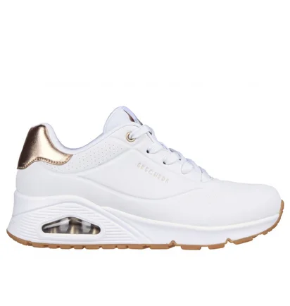 Кроссовки женские Skechers Uno - Golden Air White 177094-WHT