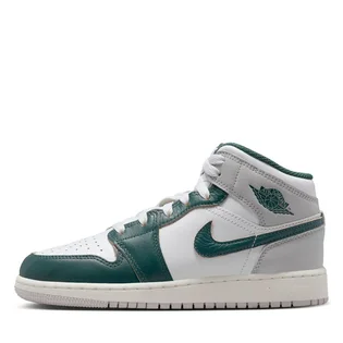 Кроссовки детские Air Jordan 1 Mid Se White/Grey FQ8088-103