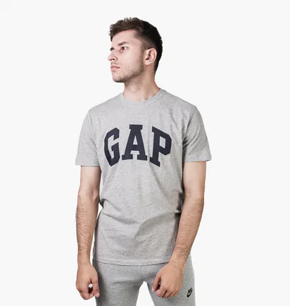 Футболка мужская Gap Everyday Soft Crewneck T-Shirt Grey 855769001