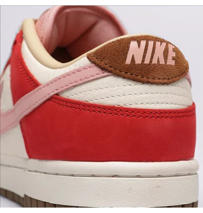 Кросівки жіночі Nike Dunk Low Prm White/Red FB7910-600