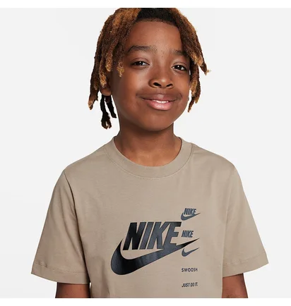 Футболка детская Nike T-Shirt B Nsw Si Ss Tee Beige FN7713-247