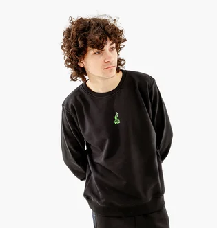 Свитшот мужской AUSTRALIAN Uwilldie23 Crewneck Black HCUFE0064-003