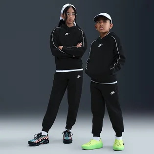 Спортивный костюм детский Nike Club Flc Hdy Black HQ9318-010