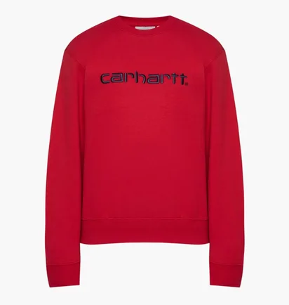 Світшот чоловічий Carhartt WIP Carhartt Red I030546.2QLXX