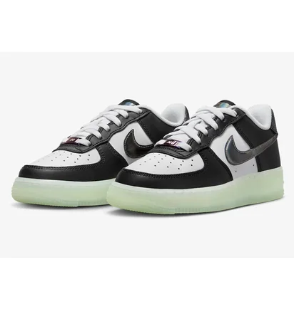 Кроссовки детские Nike Air Force 1 Low Black/White FZ5529-103