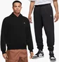 Спортивный костюм мужской Air Jordan Essential Fleece Black DQ7466-010__DQ7340-010