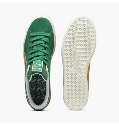 Кроссовки женские Puma For The Fanbase Suede Patch Sneakers Green 395388-01