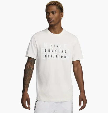 Футболка мужская Nike Dri-Fit Run Division Running T-Shirt White FJ2356-030