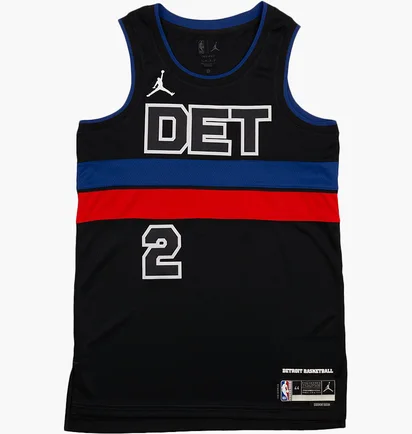 Майка мужская Air Jordan Dri-Fit Nba Swingman Jersey Detroit Pistons Statement Edition Cade Cunningham Black DO9525-426