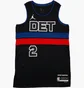 Майка мужская Air Jordan Dri-Fit Nba Swingman Jersey Detroit Pistons Statement Edition Cade Cunningham Black DO9525-426