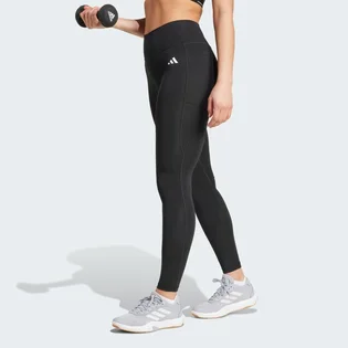 Леггинсы женские Adidas Optime Essentials Stash Pocket Full-Length Leggings Black IT2280