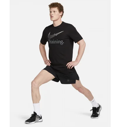 Футболка мужская Nike T-Shirt Dri-Fit Black FJ2477-010