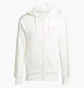 Толстовка женская Adidas Essentials French Terry 3-Stripes Full-Zip White IS1373