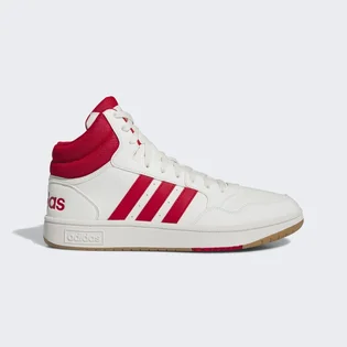 Кросівки чоловічі Adidas Hoops 3.0 Mid Lifestyle Basketball Classic Vintage Shoes White IG5569