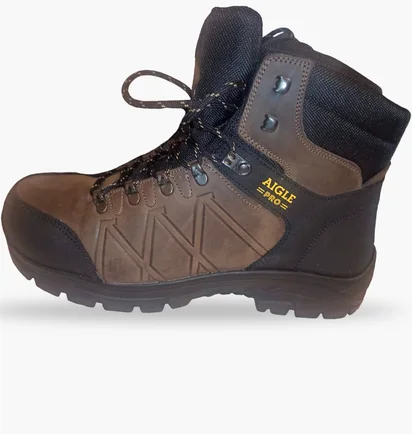 Ботинки мужские Aigle Pro Banor S3 Brown T2771-BANOR-S3