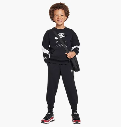 Спортивний костюм дитячий Nike Sportswear Air Fleece Black 86M846-023
