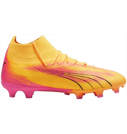 Бутсы мужские Puma Ultra Pro Fg/Ag Yellow/Pink 107750-03