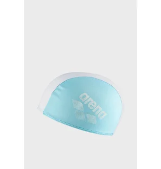 Шапочка для плавання дитяча Arena Polyester Ii Jr Turquoise/White 002491-102