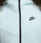 Толстовка женская Nike Sportswear Tech Fleece Windrunner Full-Zip Hoodie Light Blue FB8338-474