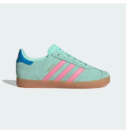 Кроссовки детские Adidas Gazelle Turquoise JP7125