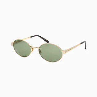 Солнцезащитные очки женские SAINT LAURENT Green/Gold SL-692-003-55