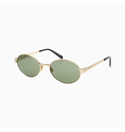 Солнцезащитные очки женские SAINT LAURENT Green/Gold SL-692-003-55