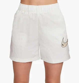 Шорты женские Nike Sportswear Swoosh Woven Easy Shorts White Dm6752-030