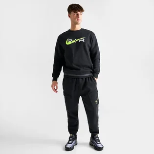 Штаны мужские Nike Air Retro Fleece Cargo Pants Black FN7693-011