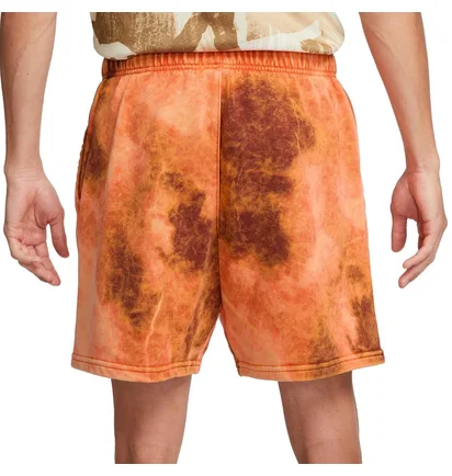 Шорты мужские Nike Df Vintage Short Aop Orange DX1552-231