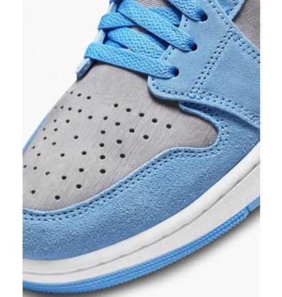 Кроссовки мужские Air Jordan 1 Zoom Cmft 2 MenS Shoes Grey/Light Blue DV1307-014