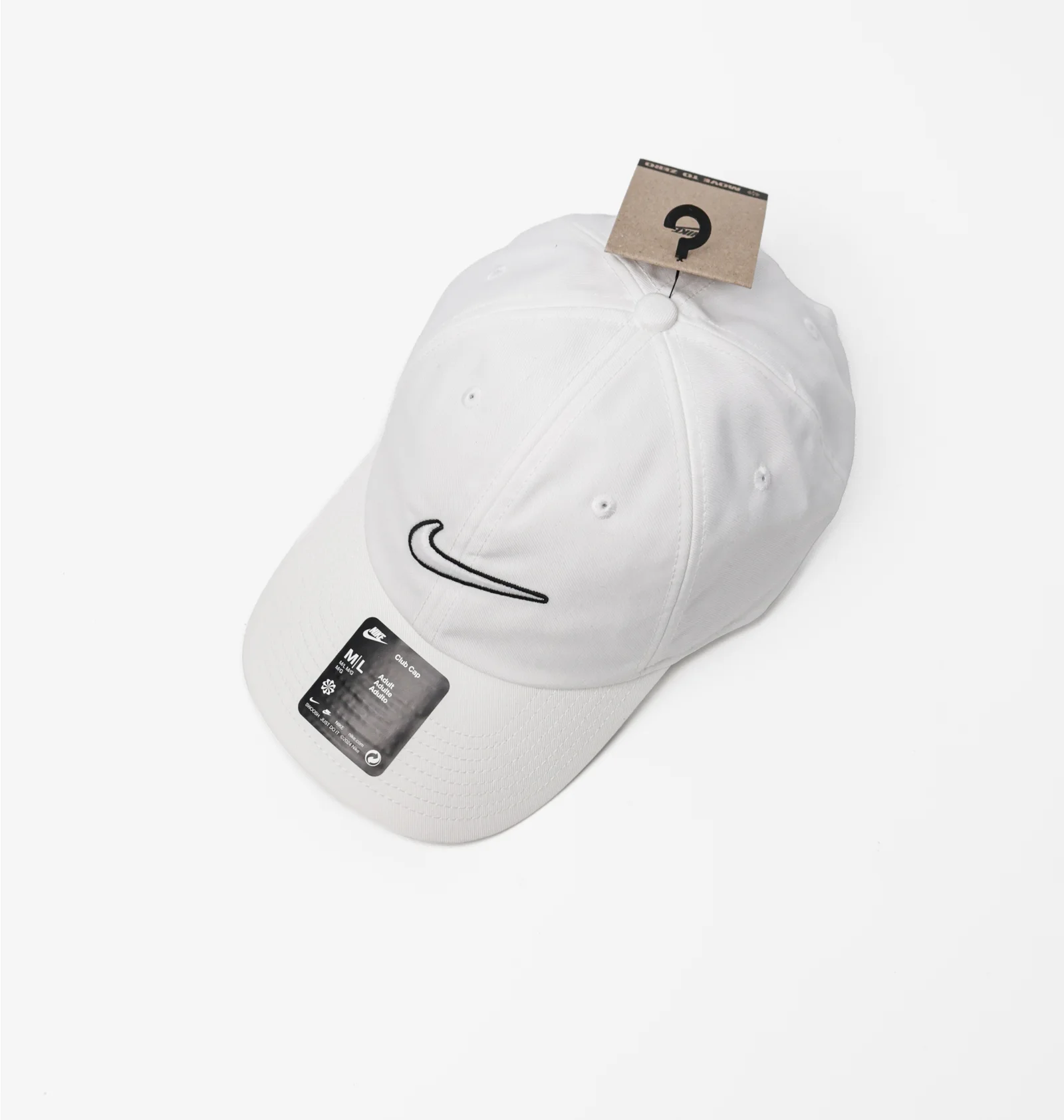 ᐉ Кепка унисекс Nike Club Cb Swsh White FB5369-100 - купить в