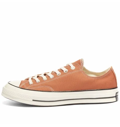 Кеды мужские Converse Chuck Taylor 1970S Ox No Waist Canvas Orange A00461C