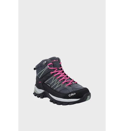 Ботинки женские CMP Rigel Mid Trekking Shoes Wp Grey/Black 3Q12946-74US
