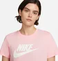 Футболка женская Nike Nsw Tee Essntl Icn Ftra Pink DX7906-690
