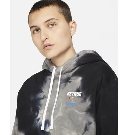 Худи унисекс Nike Be True Hoodie Grey DV3790-010