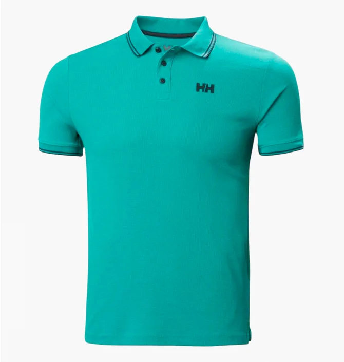 Поло мужское Helly Hansen Kos Turquoise 34068-472