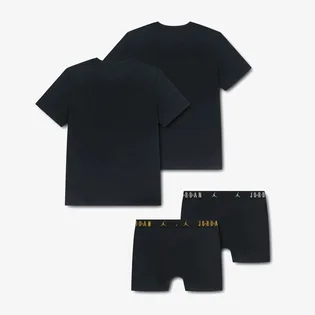 Набор: футболка, труси мужские Air Jordan Basics Set (4 шт) Black JM0798-023