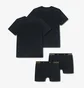 Набір: футболка, труси чоловічі Air Jordan Basics Set (4 шт) Black JM0798-023
