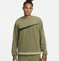 Свитшот мужской Nike Nk Club+ Flc Crew Green Dq4894-222