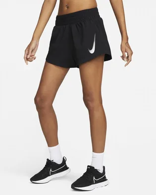 Шорты женские Nike Swoosh Black Dx1031-010