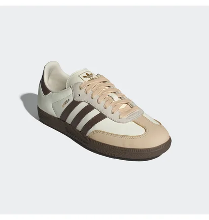 Кросівки жіночі Adidas Samba Og Earth Strata White/Brown JR8842