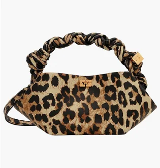 Сумка жіноча GANNI Leopard Mini Bou Bag Multi A694894300