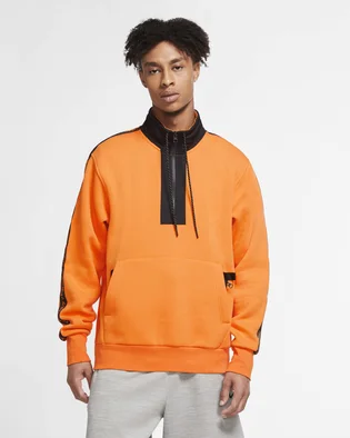 Свитшот мужской Nike Team 31 Courtside Orange Cn0063-886