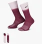 Шкарпетки унісекс Nike Everyday Plus Cush Crew Violet/Pink (2 пари) Dh6096-908